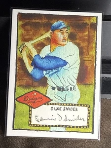 2025 Topps Shoebox Treasures X Andy Friedman Duke Snider #42 - Imagen 1 de 2