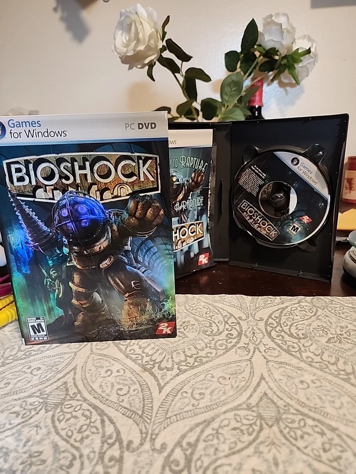 Bioshock - PC DVD-ROM 2006 w/ Slip Cover VG - Image 1 of 4