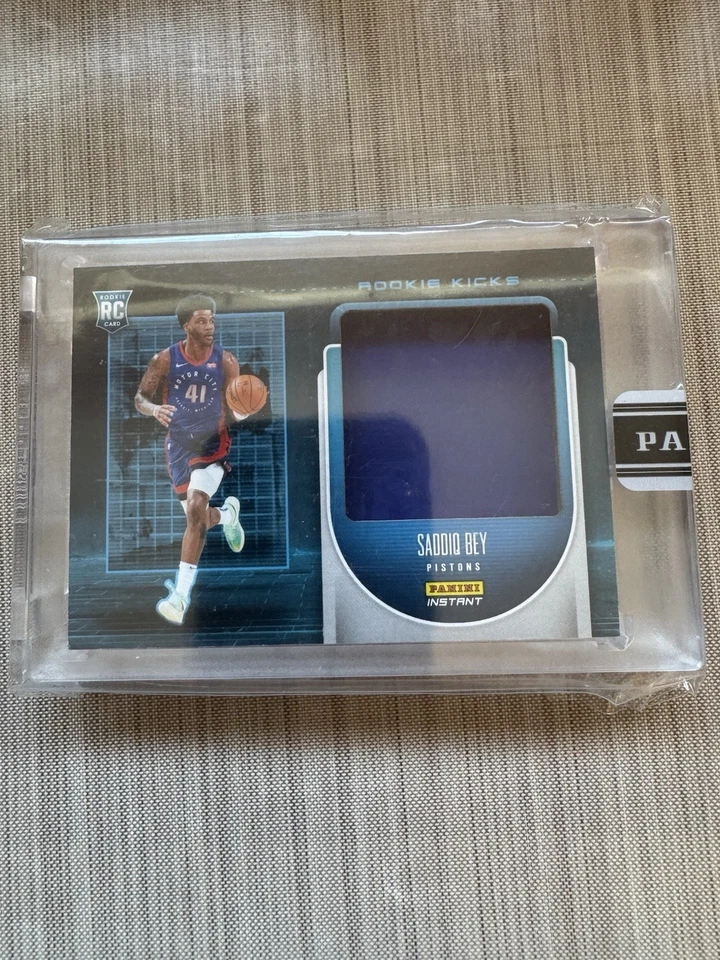 2020-21 Panini Instant Saddiq Bey Rookie Kicks RC SEALED 14/25 - Image 1 of 2