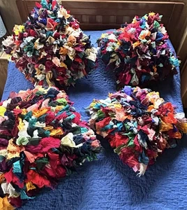 Z Puf otomano marroquí alfombra boucherouite almohada de piso tribal remnan 30x28 elección - Imagen 1 de 10