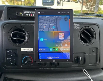 For 2009-2014 Ford E-250 E-150 E-350 Super Duty Carplay Android Car Stereo Radio - Image 1 of 4