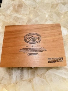 Padron No. 4 Empty Wood Cigar Box 10.5" x 7.5" x 2" T - Picture 1 of 8