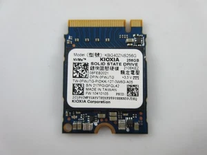 Disque Dur Ssd NVMe M.2 KIOXIA KBG40ZNS256G 256GB Original - Photo 1/2