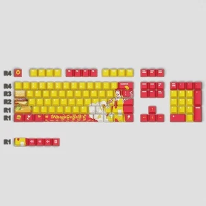 Brandneu WhackDonald's Design Tastenkappen und mechanische Tastatur - 109 Tastenkappen! - Bild 1 von 5