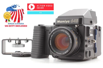 ⏯ [Near MINT] Obiettivo Mamiya M645 Super AE Prism Finder Sekor C 80mm f2.8... - Immagine 1 di 4