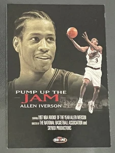 Allen Iverson 1998 NBA Hoops #2 of 10 Pump Up The Jam - Skybox HOF 76ers - Picture 1 of 2