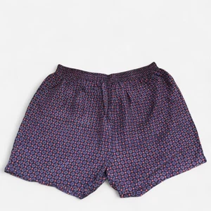 NWOT Christian Dior Monsieur Vintage Men Silk Shorts Boxers Diamond Medallion-XL - Picture 1 of 7
