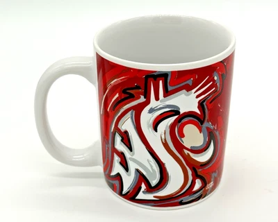 Taza de cerámica Washington State Cougars 11 OZ Hot Cold Justin Patten Foto 1 de 4