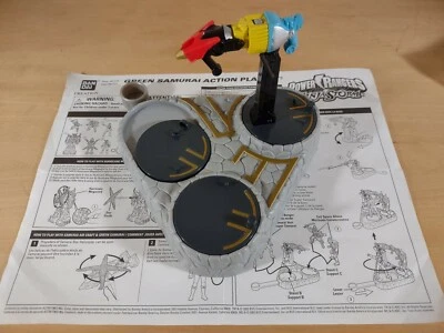 Power Rangers Ninja Storm Verde Samurai Juego de Acción Base Lanzador de Misiles | A5 Foto 1 de 3