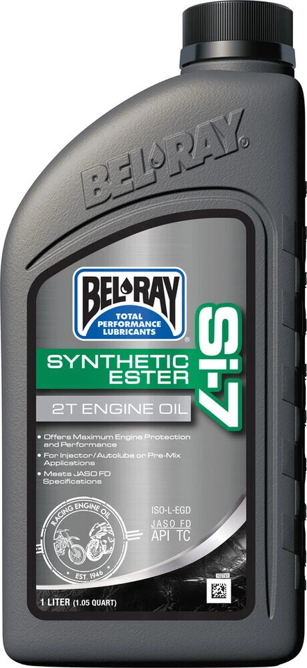 BEL-RAY Si-7 Full-Synthetic Injector or Pre-Mix 2T 2-Stroke Engine Oil 1L - Image 1 of 1