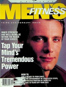 Men's Fitness Magazine Tap Your Minds Power 3rd Anniversary October 1990 011423R - Picture 1 of 1