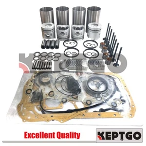 4D33 4D33T STD Overhaul Rebuild Kit For Mitsubishi Piston ME013312 56MM liner - Foto 1 di 13