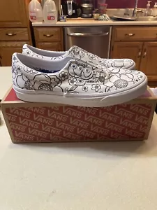 Sneakers basse VANS ERA colore U bianco floreale, unisex VN0A4U391UH 9,5 M 11W - Foto 1 di 10