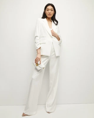 Pantalón Veronica Beard Edia nuevo con etiquetas $448 en color marfil Foto 1 de 4