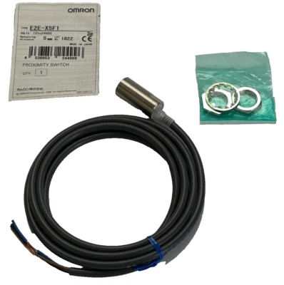 NEW Omron E2E-X5F1 Proximity Switch - Image 1 of 3
