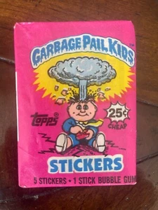 (1) Garbage Pail Kids 1985 Topps Series 1 Unopened Wax Pack printed&made in USA - Picture 1 of 6