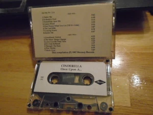 RARE ADV PROMO Cinderella CASSETTE TAPE Once Upon a ARCADE Chastain hair metal ! - Picture 1 of 2
