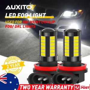 2x H8 H9 H11 LED Headlight KIT Bulb 1000LM White Beam Replace Halogen Xenon - Picture 1 of 8