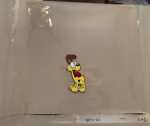 Original GARFIELD Production Hand Painted Cartoon Cel - Odie  - Picture 1 of 5