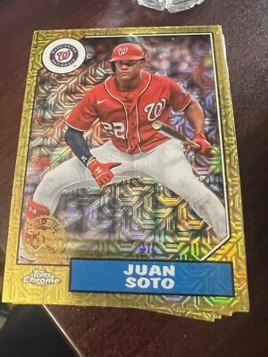 2022 Topps '87 Topps Silver Pack Chrome * YOUR CHOICE * Series 2 * YOU PICK * - Image 1 of 2