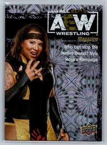 2021 Upper Deck AEW #97 Nyla Rose Pyro - Picture 1 of 2