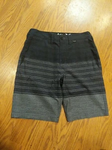 Hurley Phantom Blue Striped Shorts Sz 25/10 - Picture 1 of 7