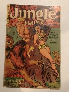 Jungle Comics #148: Fiction House abril 1952 en buen estado/en muy buen estado; GGA, Kaanga, Classic Bondage - Imagen 1 de 23
