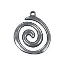 Antique Silver Color Whirlpools Charm Pendant Diy Jewelry Making Keychain Crafts