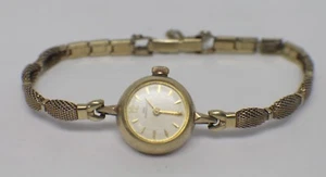 Vintage Paul Breguette 17 Jewels 10K Gold Filled 17mm Round Wristwatch - Picture 1 of 1