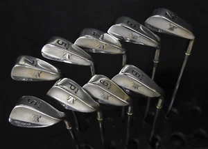 LYNX LIBERTY 76 GOLF SET 2-5&7-9 IRONS, P,S, LENGTH 37.5", R FLEX, RH, NEW GRIPS - Picture 1 of 6