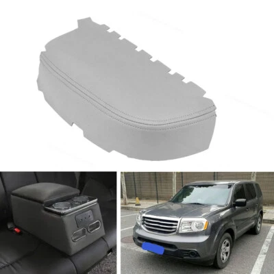 For Honda Pilot 2009 2010 2011 Front Door Panel Armrest Cover Gray New Pair Foto 1 de 4