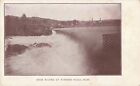 High Water at Turners Falls Massachusetts MA c1905 Postcard