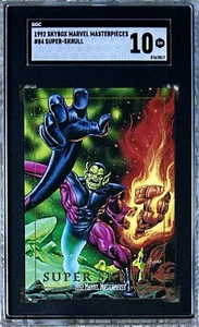 1992 SKYBOX MARVEL MASTERPIECES SUPER SKRULL SGC 10 POP 1 RARE - Picture 1 of 2