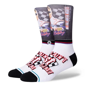 Calcetines unisex Stance First Youre Last White blancos - Imagen 1 de 3