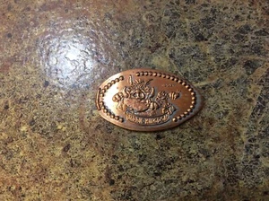 WDW DISNEY TIMON PUMBA KÖNIG DER LÖWEN MAGISCHES KÖNIGREICH GEPRESSTER LÄNGLICHER PFENNIG NICHT MEHR PRODUZIERT - Bild 1 von 1
