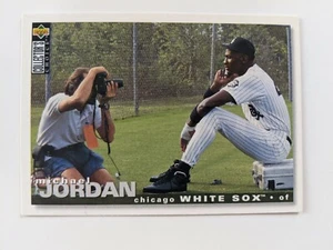 1995 UPPER DECK COLLECTOR CHOICE MICHAEL JORDAN #500 Chicago White Sox - Picture 1 of 2