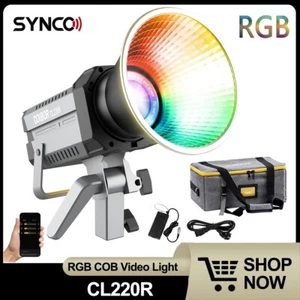 COLBOR CL220R RGB 220W Continuous Lighting 2700-6500K for Film Live Photography - Picture 1 of 12