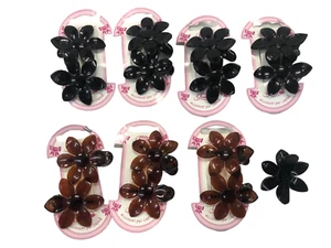 15 MOLLETTE FERMACAPELLI FIORE CAPELLI FORCINE PINZE MOLLETTONI CM 4,5 - Imagen 1 de 1