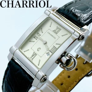 Philippe Charriol Columbus 9011910 Date Watch w/Box Unisex JAPAN USED - Picture 1 of 10