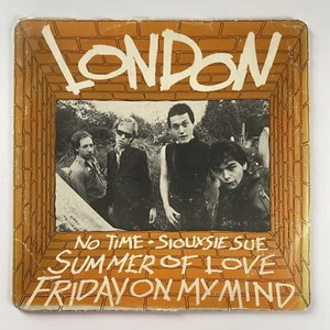 Summer Of Love / No Time, London (1977) 12" Record LP 45 RPM, Rock, Punk - Picture 1 of 8