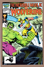 INCREDIBLE HULK AND WOLVERINE #1 NM  1st reprint of #180-181 1986 Marvel Comics