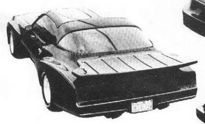 70-81 Chevrolet Camaro SHOWCARS Fiberglass Scorpion Tail (Smooth Style) - Image 1 of 3