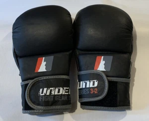 MMA Handschuhe schwarz Training & Sparring Style MMA Handschuhe Klettverschluss - Bild 1 von 12
