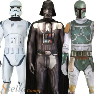Adult Official Star Wars Morphsuits Halloween Fancy Dress Costume Outfit - Picture 1 of 7