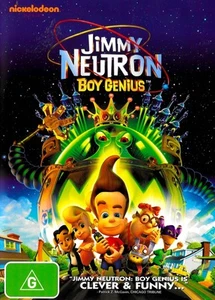 Jimmy Neutron Boy Genius DVD Kids Aus Stock Disc Excellent - Picture 1 of 2