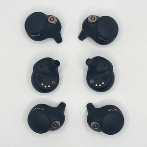 Auriculares laterales izquierdos de WF-1000XM4 True Wireless Auriculares de repuesto Negro 1.2.6 - Imagen 1 de 2