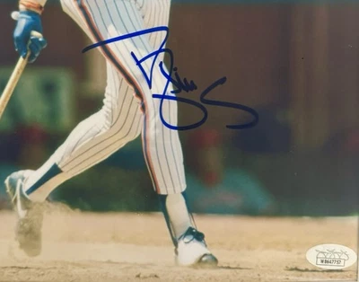 NEW YORK METS LEGEND DARRYL STRAWBERRY FRAMED 11x14 SIGNED AUTO JSA!!!! - Image 1 of 2