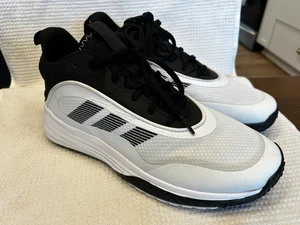 adidas Own The Game 3.0 Basketball Shoes - White/Black - IF4565 Men's Size 10M - Picture 1 of 8