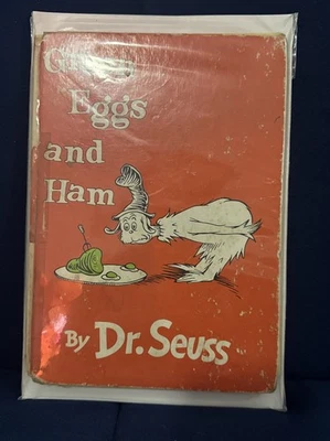 Green Eggs And Ham 1960 Dr. Seuss Vintage Hardcover Book 1st Edition - Image 1 of 4