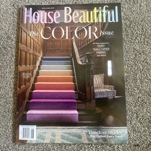 House Beautiful Magazine May June 2025 The Color Issue NEW - Picture 1 of 4